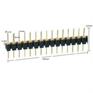 1x40 PRC Erkek Pin Header ( 10 Adet )