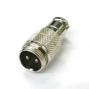 2 li Mic Kablo Erkek Konnektör - (Gx-16) ( 5 Adet )