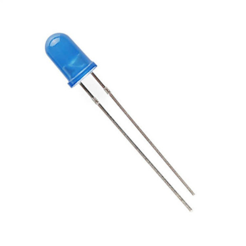 5mm Diffuze Mavi Dip Led ( 1000 Adet)