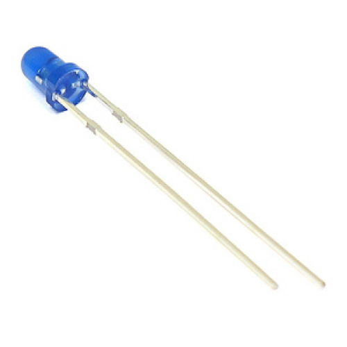 3mm Diffuze Mavi Dip Led ( 1000 Adet)