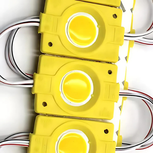 Tekli Su Geçirmez 12 Volt 2.4 Watt Modül Led Sarı (10 Adet)