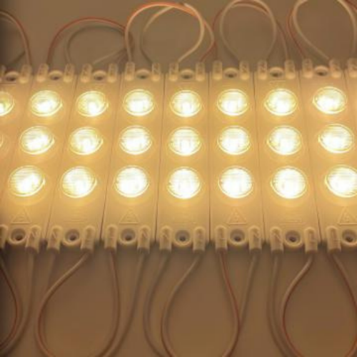 3 Mercekli 3030 Modül Led Gün Işığı 220 Volt 3 Watt (5 Adet)