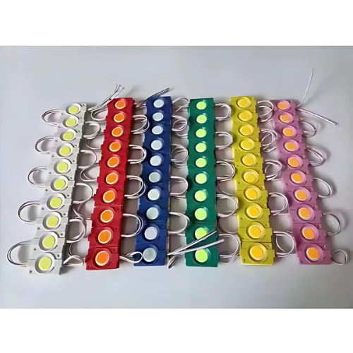 Tekli Su Geçirmez 12 Volt 2.4 Watt Modül Led Mavi (10 Adet)