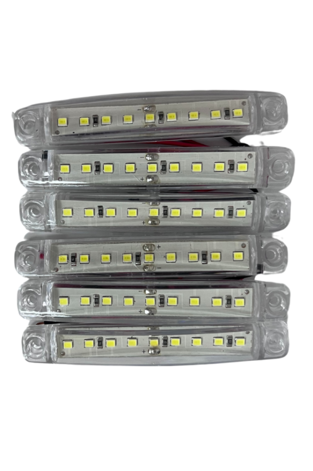 Parmak Led Beyaz 9 Ledli (6 Adet)