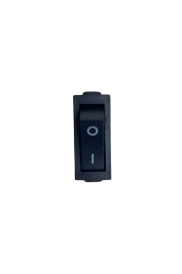 Tekli Dar Işıksız On-Off Anahtar 2 Pin Switch (10 Adet)