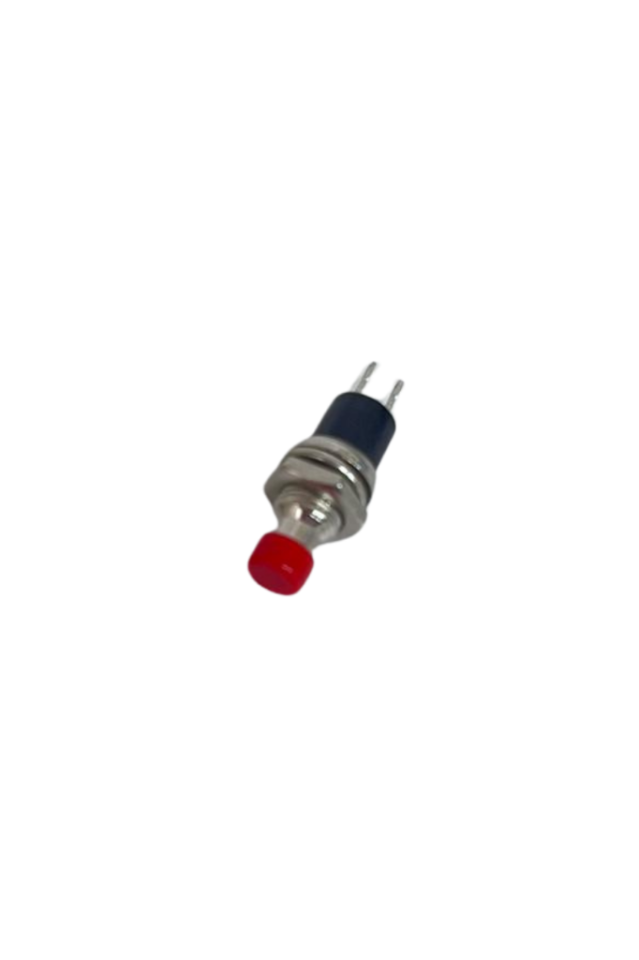 7MM Buton Kırmızı PBS-105 (10 Adet)