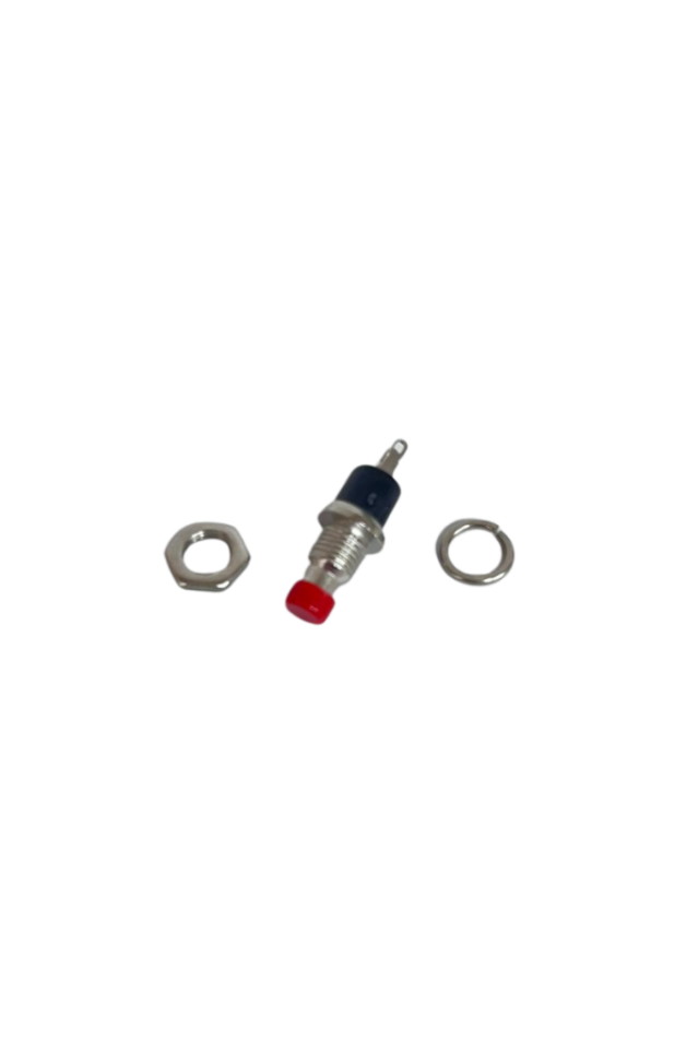 7MM Buton Kırmızı PBS-105 (10 Adet)
