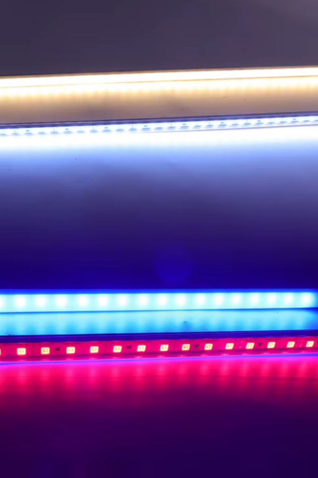 Alüminyum Kasalı Çubuk Barled 12V 72 Ledli 5730 Şeffaf Cam GÜNIŞIĞI Led