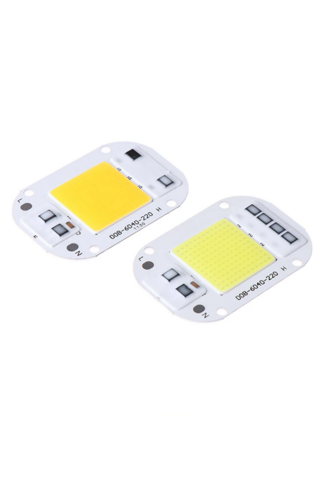 220 Volt 50 Watt Günışığı Projektör Cob Led Çipi