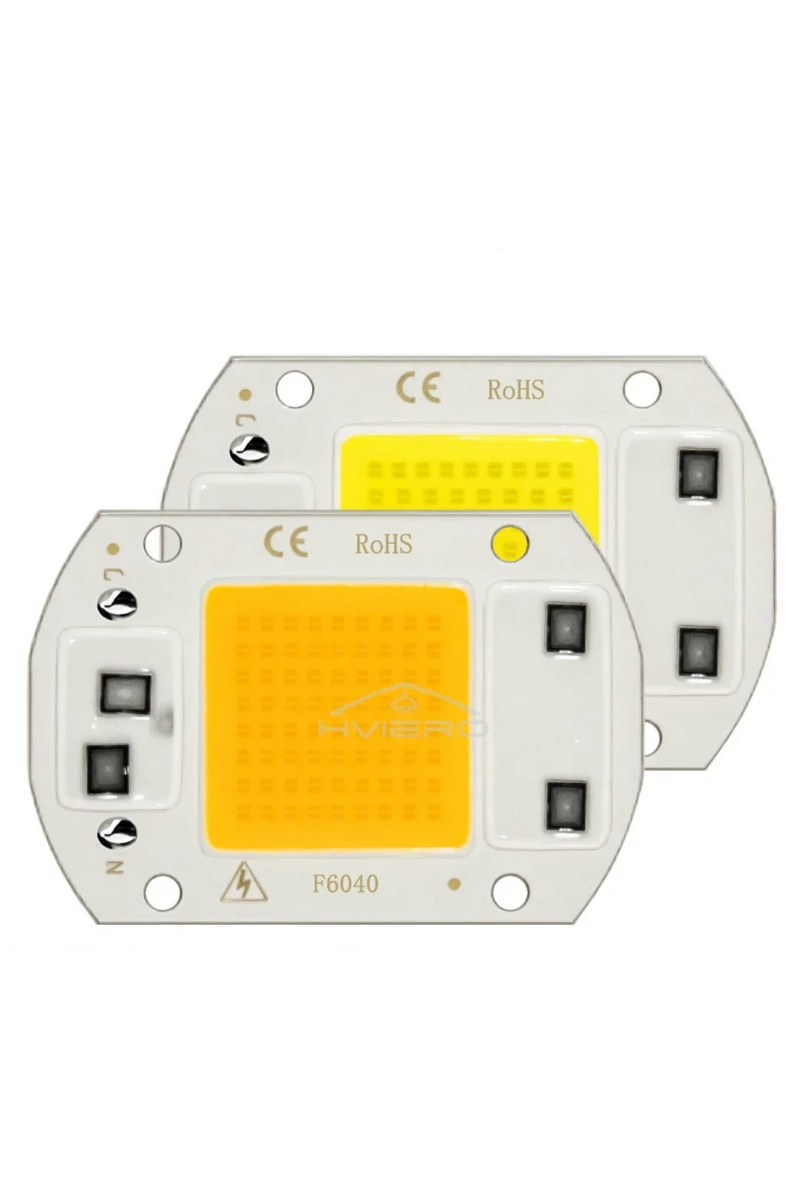 220 Volt 50 Watt Amber Projektör Cob Led Çipi