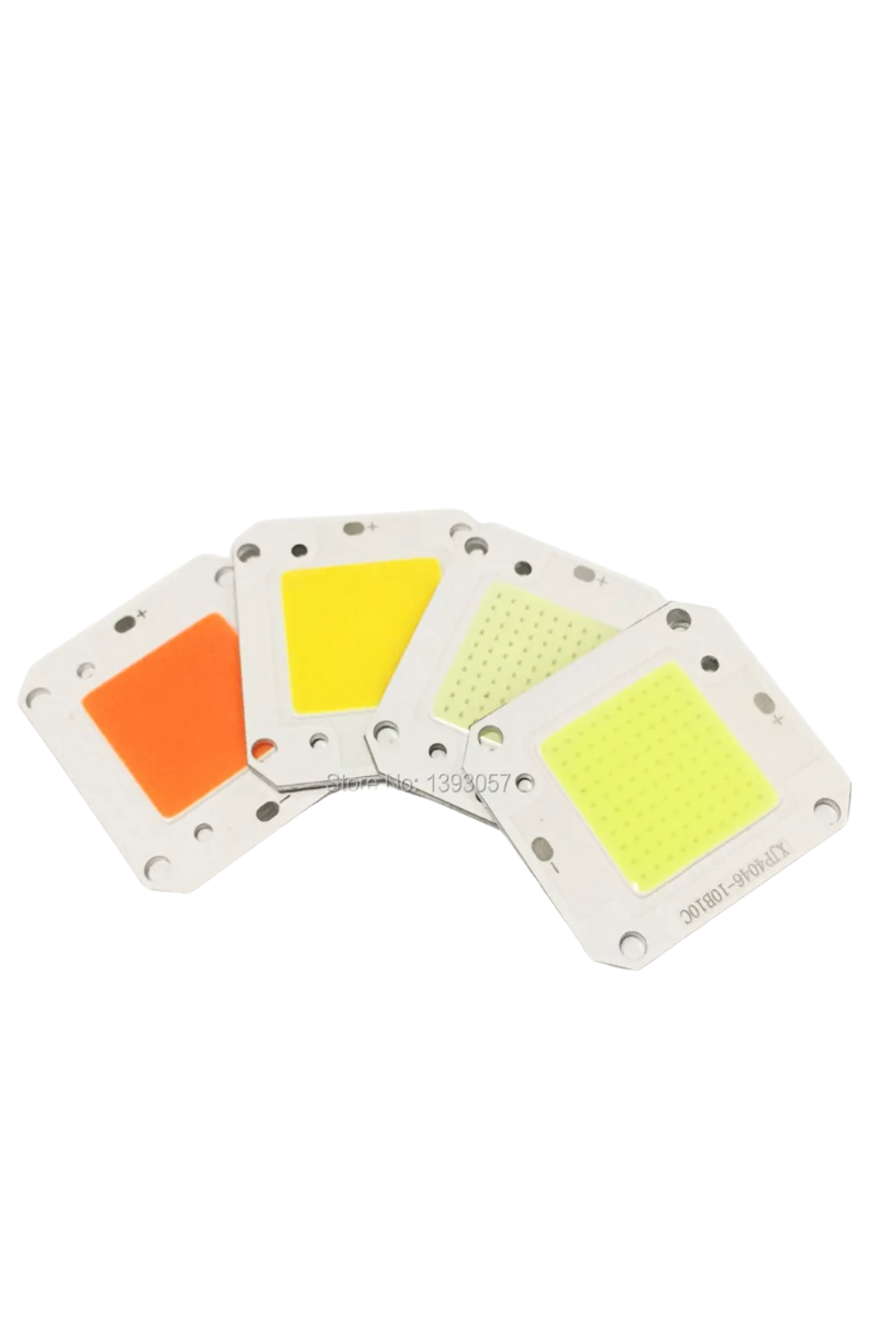 12 Volt 50 Watt Mavi Projektör Cob Led