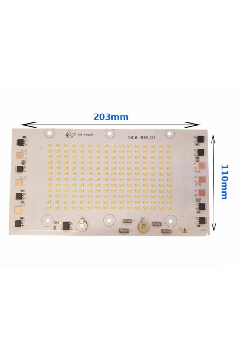 220 Volt 150 Watt Beyaz Hazır Projektör PCB Ledi SMD 2835 Ledli Projektör Kartı