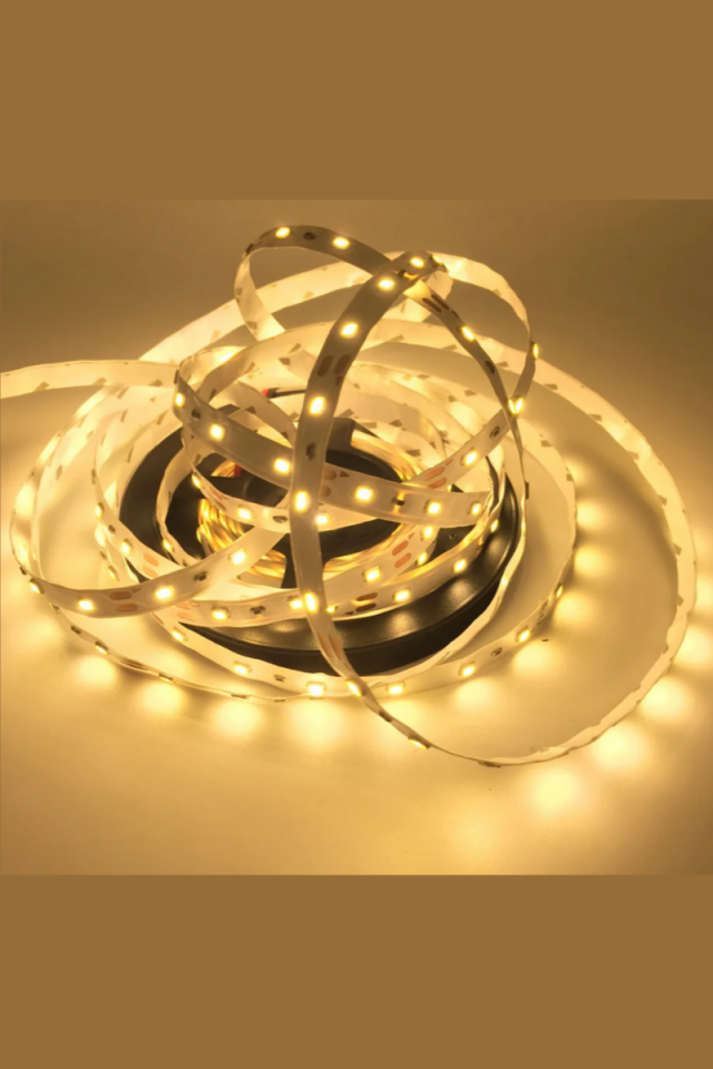 12 Volt İç Mekan Şerit Led 3 Çipli Gün Işığı Metrede 60 Led IP20 (5 Metre)