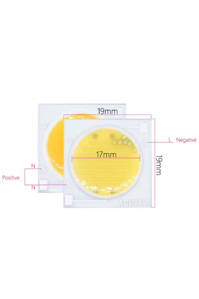 30 Watt Beyaz Cob Led 220 Volt 6500 Kelvin 19X19MM
