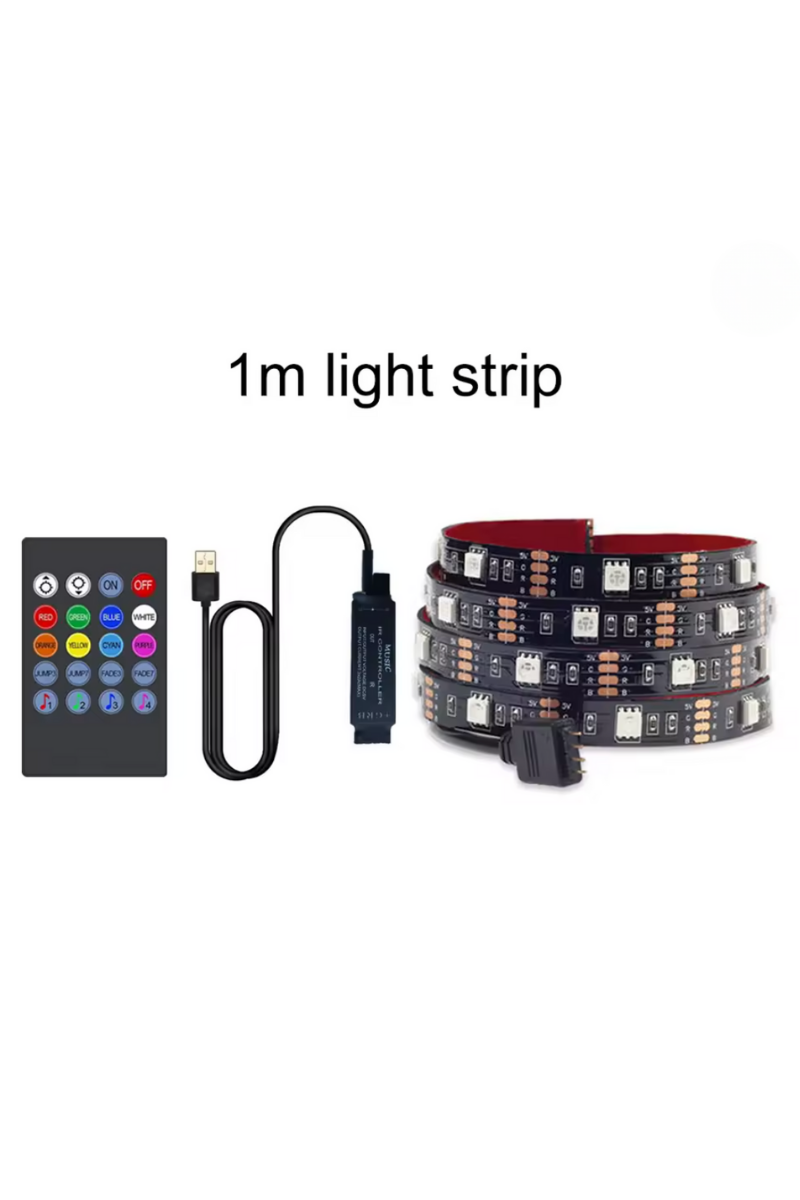 Televizyon Arkası Şerit Led Aydınlatma (1 Metre)