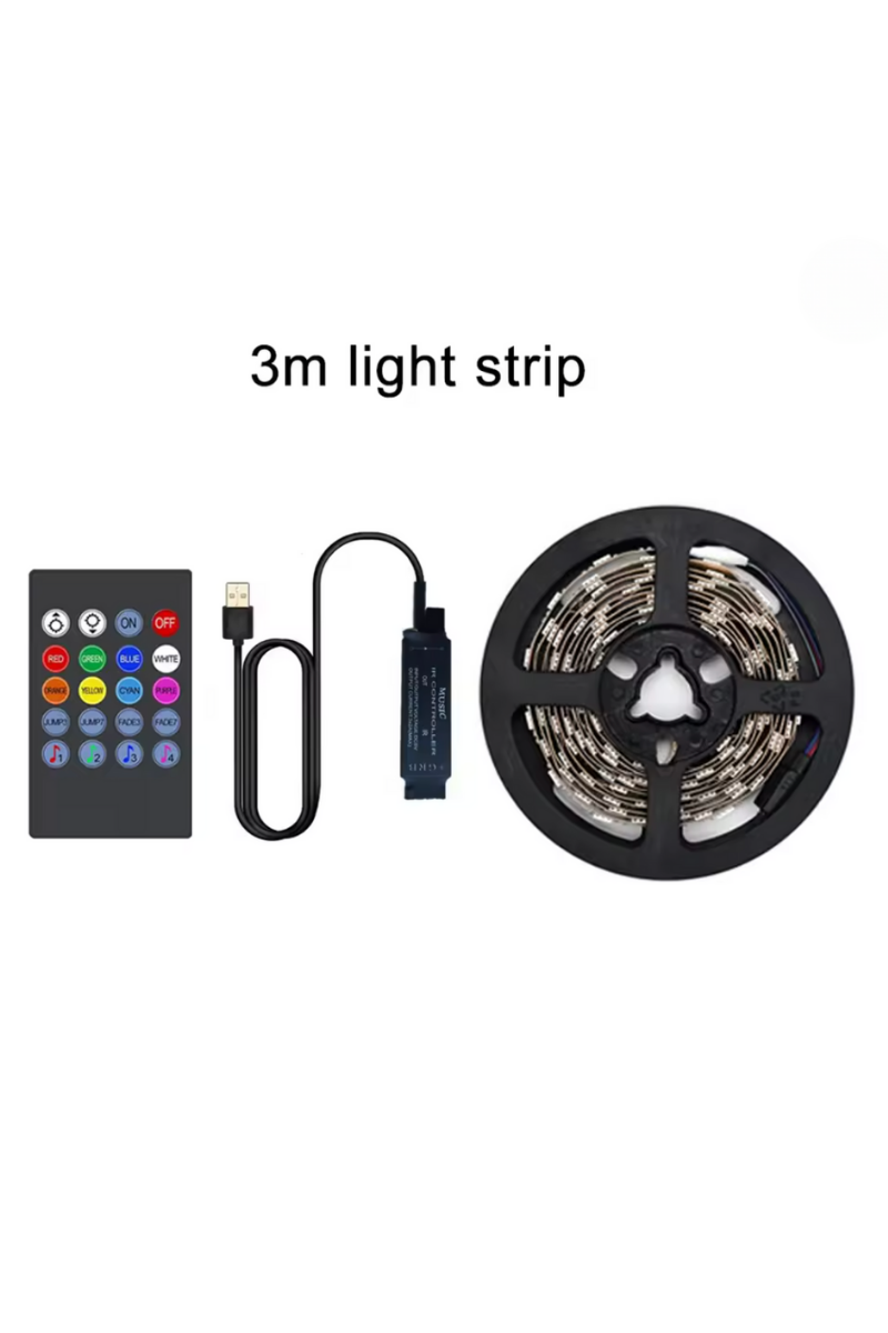 Televizyon Arkası Şerit Led Aydınlatma (3 Metre)